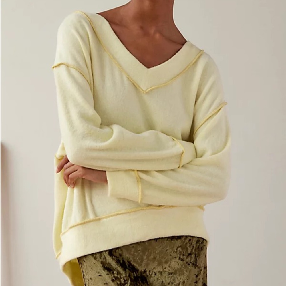 Urban Outfitters Cody V Neck Sweatshirt